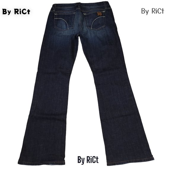 Joe's Honey Bootcut Women's Jeans Size 30x30 Mid rise Zip Stretch Blue Denim - Picture 1 of 13